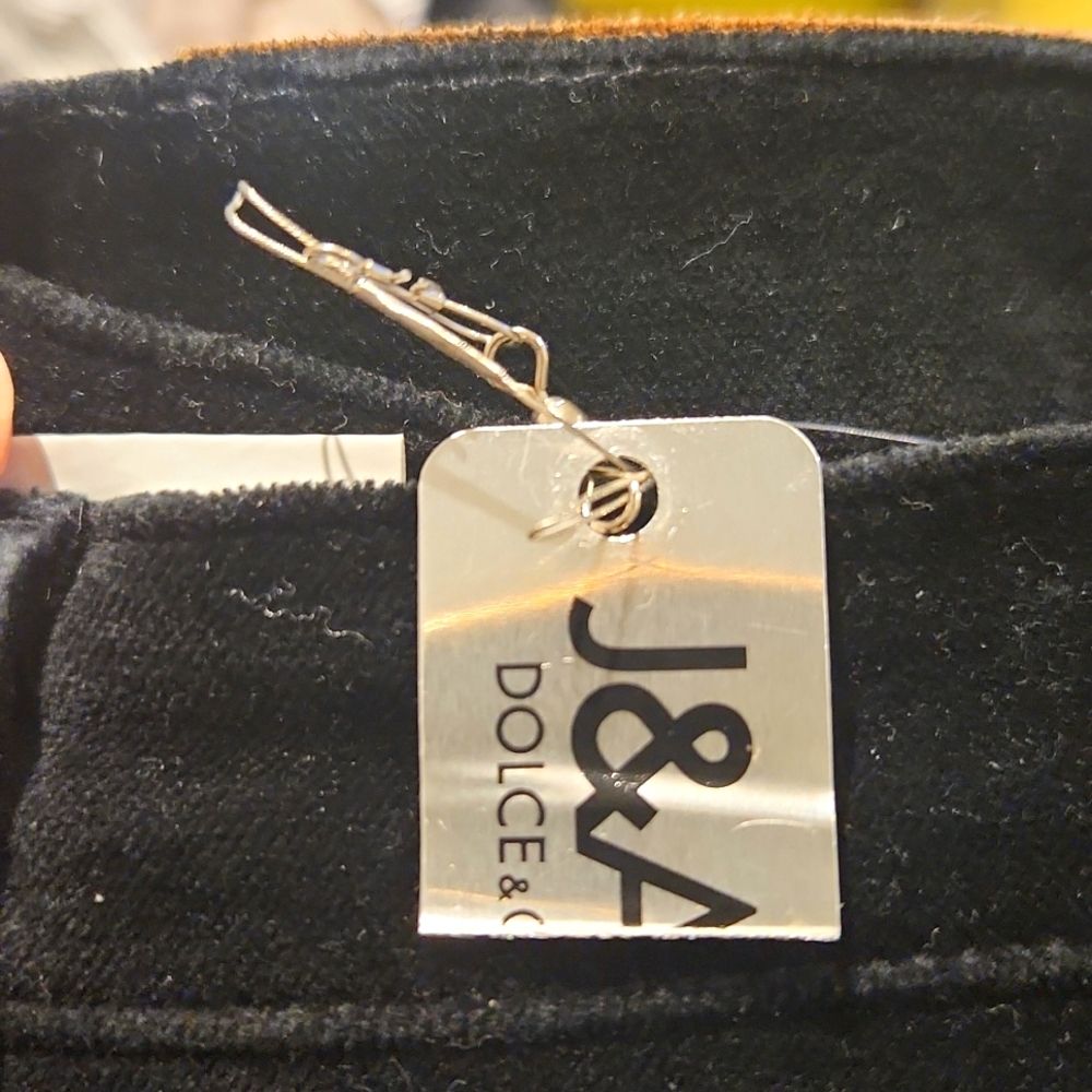 VINTAGE AUTHENTIC D&G Velour Stretch Pant
